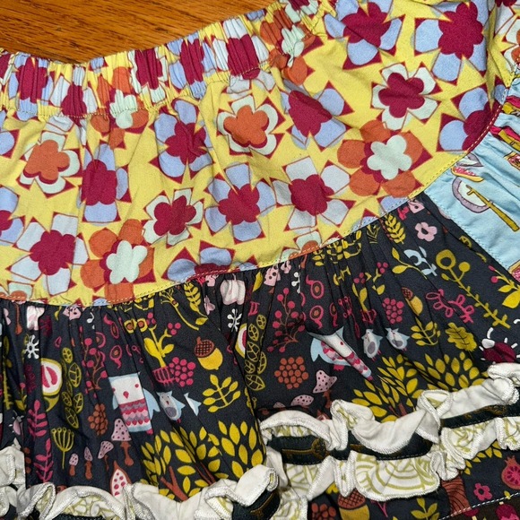 Matilda Jane Character Counts Wonder Ruffle Trim Twirl Skirt 4 - Picture 3 of 7